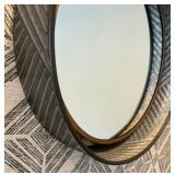 Decorative Metal Framed Wall Mirror