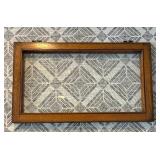Decorative Window Pane Wall Hanging
