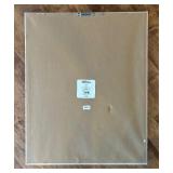 Framed Cute Black and White Llama / Alpaca Print