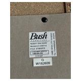 Bush Furniture Salinas Hall Tree with Storage Bench in White