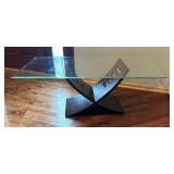 Steve Silver Noland Wood and Glass Coffee Table