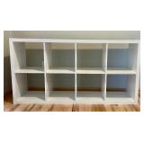 2-Tier 8 Cube Open Shelf Bookcase
