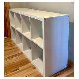 2-Tier 8 Cube Open Shelf Bookcase