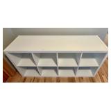 2-Tier 8 Cube Open Shelf Bookcase