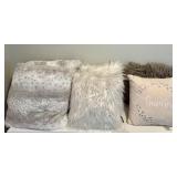 Variety of Six Accent / Throw Pillows