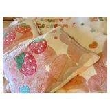 Adorable Twin Duvet Cover Set Fluffy Duvet Cover and Pillow Shams with Pillows and Duvet Filler