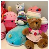 Squishmallows and Other Stuffed Toys