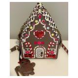 Betsey Johnson AWESOME Kitsch Gingerbread House Handbag ~ NEW / Betsey Johnson Kitsch Gingerbread House Christmas Crossbody Bag