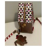 Betsey Johnson AWESOME Kitsch Gingerbread House Handbag ~ NEW / Betsey Johnson Kitsch Gingerbread House Christmas Crossbody Bag