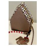 Betsey Johnson AWESOME Kitsch Gingerbread House Handbag ~ NEW / Betsey Johnson Kitsch Gingerbread House Christmas Crossbody Bag