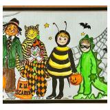 1999 Original Hand Painted Watercolor Framed Art by Judy Hagstrom