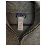 Two Grey Sweaters / Patagonia 3/4 Zip and Banana Republic Full Zip