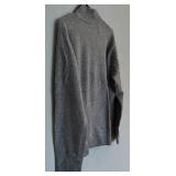 Two Grey Sweaters / Patagonia 3/4 Zip and Banana Republic Full Zip