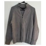 Two Grey Sweaters / Patagonia 3/4 Zip and Banana Republic Full Zip