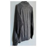 Two Grey Sweaters / Patagonia 3/4 Zip and Banana Republic Full Zip