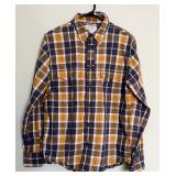 Three Filson Garment Plaid Button Down Shirts