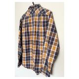 Three Filson Garment Plaid Button Down Shirts