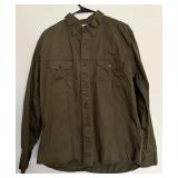 Three Filson Garment Plaid Button Down Shirts