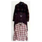 Pendelton Button Up Flannel and Heavier Button Down Shirts by Buttercloth, Jachs NY