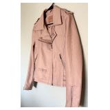Blank Nyc Pink Faux Leather Moto Women