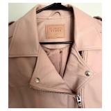Blank Nyc Pink Faux Leather Moto Women