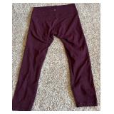 Two Pairs of Lulu Lemon Leggings and 1 Lulu Lemon Jogger