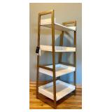 Modern Style Four Tiered Bookshelf