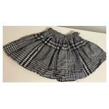 Girls 8Y Burberry Black IP Check Skirt and More