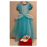 Three Fantastic Dress Up Dresses and White Shoes