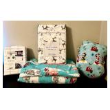 Adorable Fleece and Cotton Twin Sheet Sets