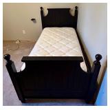 Black Twin Trundle Bed Frame