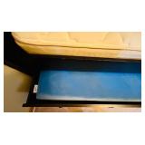 Black Twin Trundle Bed Frame