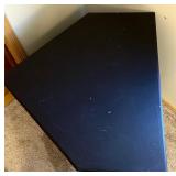 Dark Brown Corner TV Stand