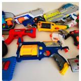 Fabulous Large Lot of Nerf Toys and Accessories