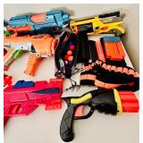 Fabulous Large Lot of Nerf Toys and Accessories