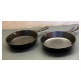 Three Cast Iron Lodge Skillets / Pans