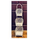 Decorative Three Tiered Basket Organizer