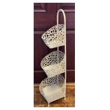 Decorative Three Tiered Basket Organizer