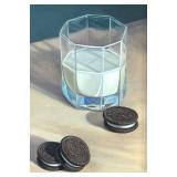 "Milk and Cookies" Original Painting by D. Van Horn
