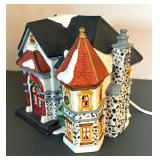 Village Houses by Dickens Collectables, St. Nicolas Square and Lemax