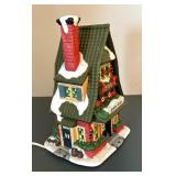 Village Houses by Dickens Collectables, St. Nicolas Square and Lemax