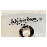 Village Houses by Dickens Collectables, St. Nicolas Square and Lemax