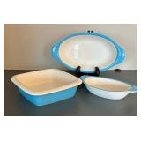 Three Villeroy & Boch Vilbofour Dishes