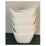 White Serving Pieces and Mixing Bowl by Audrey