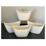 White Serving Pieces and Mixing Bowl by Audrey