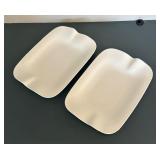 White Serving Pieces and Mixing Bowl by Audrey