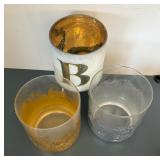 Six Decorative Candle Holders