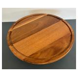Croftton "B" Tray and Wooden Pedestal Plate