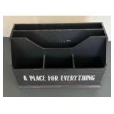 Desktop Organizer and Two Netter Homes & Gardens Planter Pots