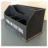 Desktop Organizer and Two Netter Homes & Gardens Planter Pots